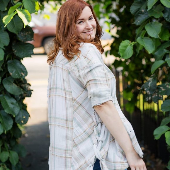 SOLD NWOT Free People Tunic Dress Nordic Day Button Down - Picture 3 of 8